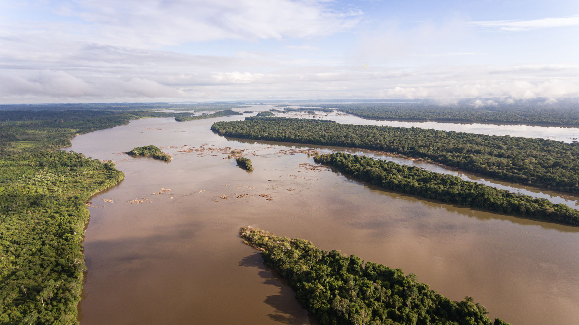 Imagem do Rio Xingu, no Pará - onde se pretende construir a Hidrelétrica de Belo Monte