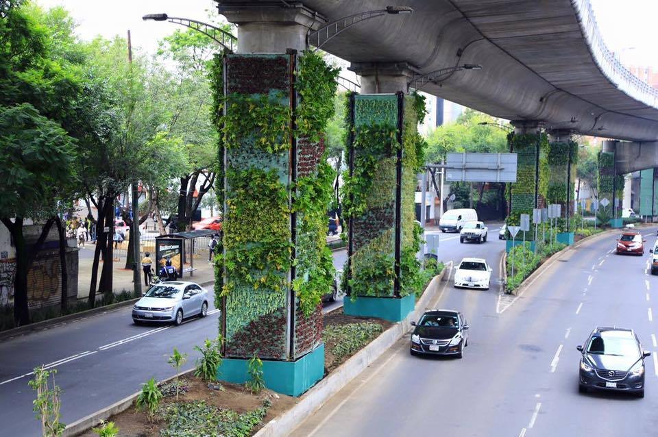 Jardins suspensos urbanos
