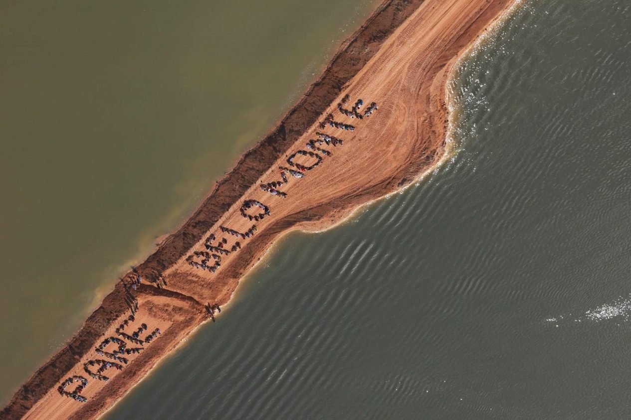Cartel em Belo Monte