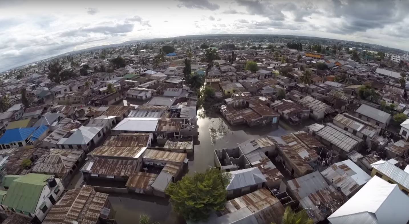 Drone contra inundações na Tanzânia