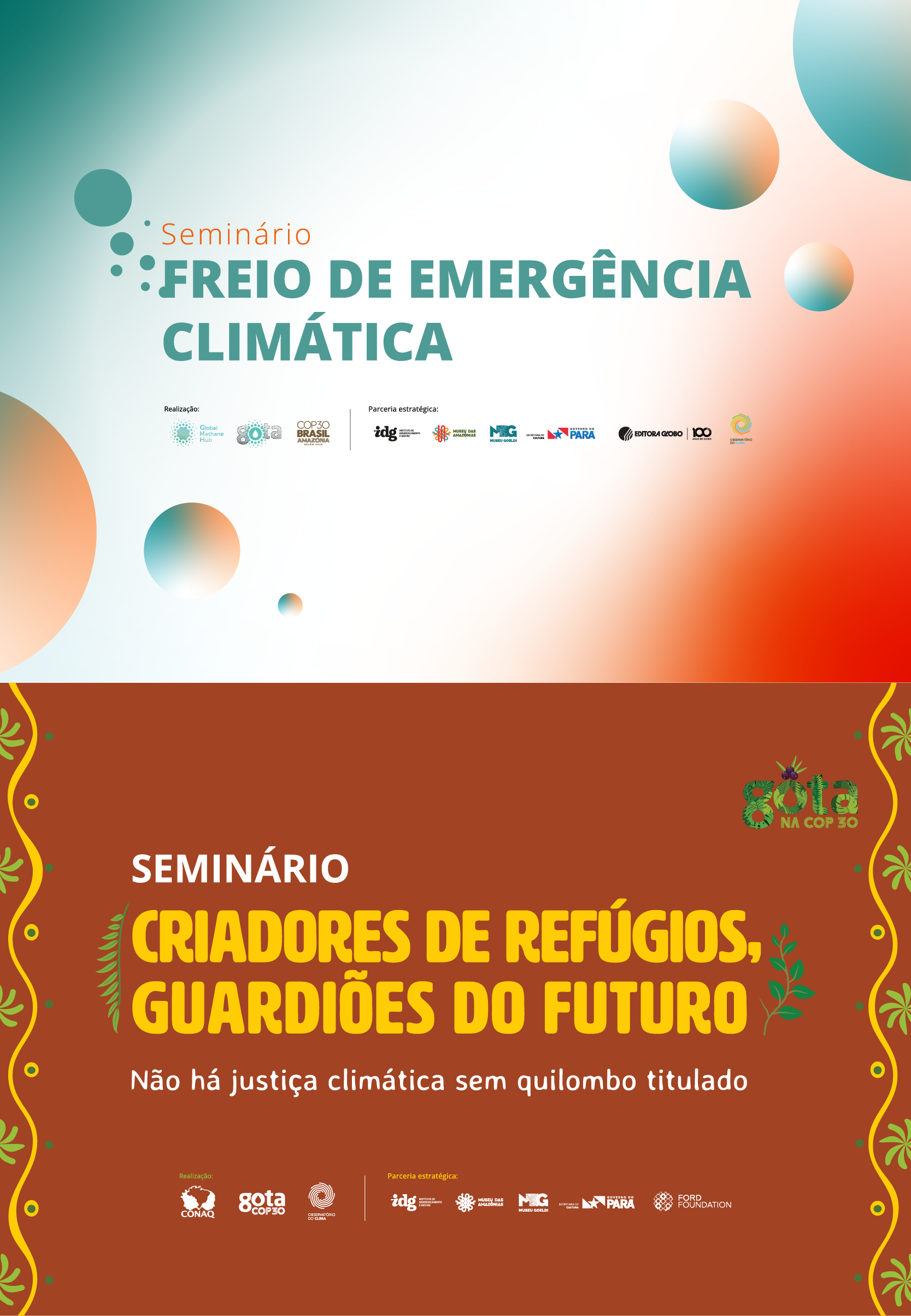 Seminario FEC & CRGF Campanha Capa_LP Campanha Capa