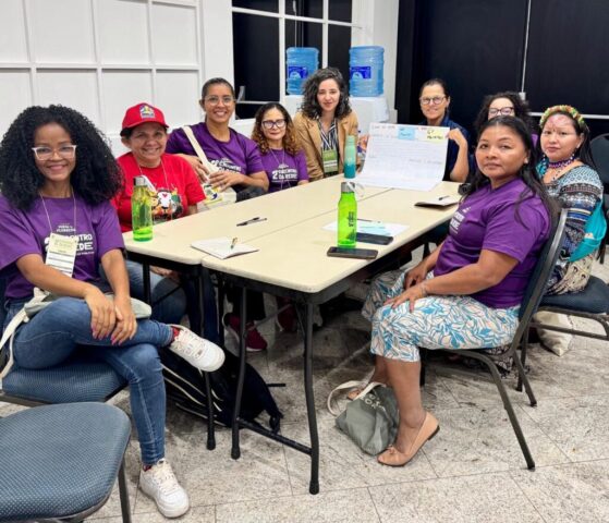 Reunião do GT Mulheres, durante o 2º Encontro da Rede Conexão Povos da Floresta Reunião do GT Mulheres, durante o 2º Encontro da Rede Conexão Povos da Floresta
