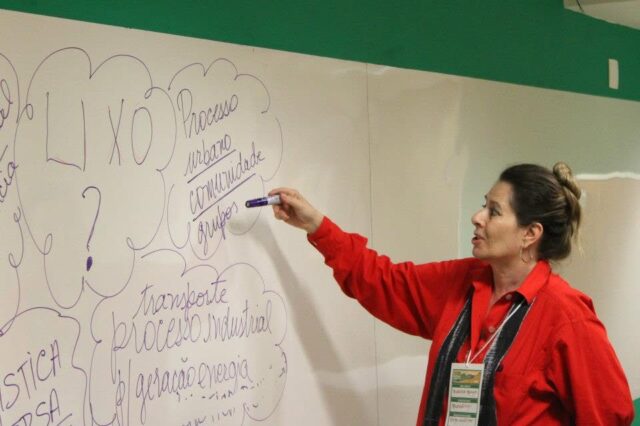 Momento de apresentação na Rio Sustainability Jam