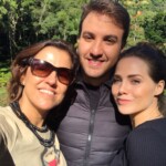 Maria Paula Fernandes, Bruno Marques e Letícia Colin.