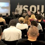 Participação da Gota em palestra na Unisuam