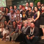 Representantes indígenas da Aliança Global de Comunidades Territoriais e parceiros
