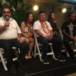 Representantes indígenas da Aliança Global de Comunidades Territoriais e parceiros