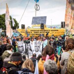 Marchamos ao lado das lideranças indígena da APIB e dos jovens da Extinction Rebellion.