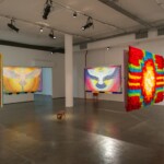 Vista da instalação "Dabucuri no céu", de Daiara Tukano. A artista é um dos destaques da participação indígena na Bienal de São Paulo em 2021. Foto: Levi Fanan