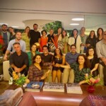 Os participantes da roda de conversa Os participantes da roda de conversa