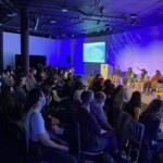 Público lotou o debate com indígenas brasileiras e colombianas