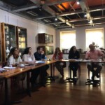 Asembleia do Uma Gota No Oceano, no espaço Marré de Si, no bairro do Catete, RJ.