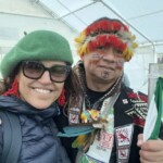 Maria Paula Fernandes e Gregorio Mirabal