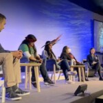 Mesa organizada pela Gota e parceiros reuniu mulheres indígenas de Brasil e Colômbia