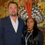 Leonardo DiCaprio se reuniu com Juma Xipaia e vai apoiar sua organização