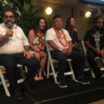 Representantes indígenas da Aliança Global de Comunidades Territoriais e parceiros